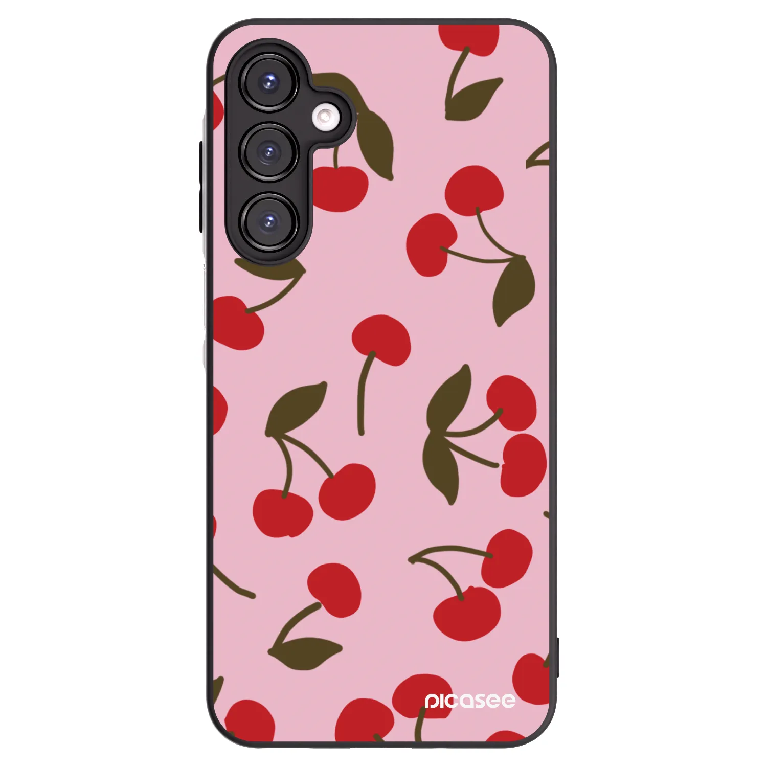 Picasee silikónový čierny obal pre Samsung Galaxy A16 5G - Cherry