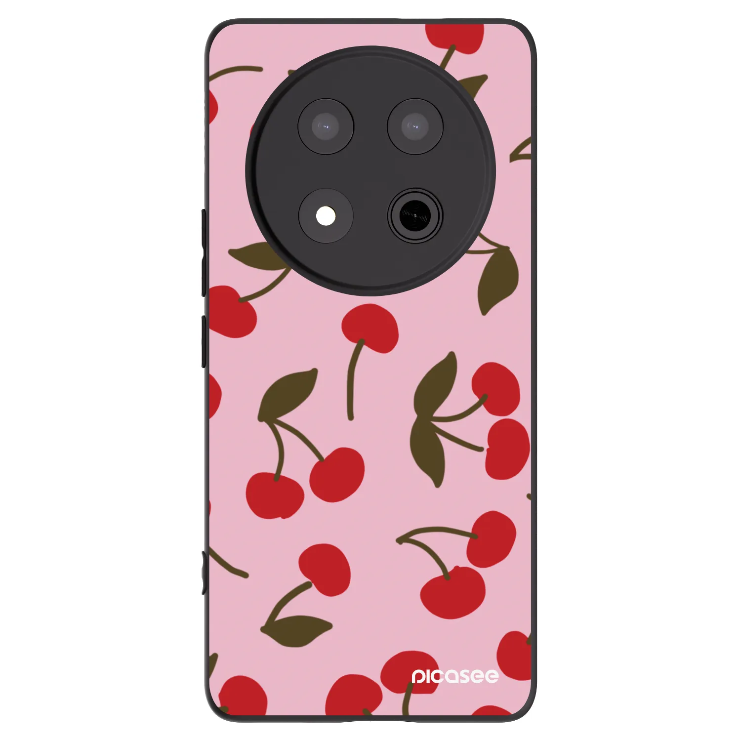 Picasee silikónový čierny obal pre Honor Magic7 Lite 5G - Cherry
