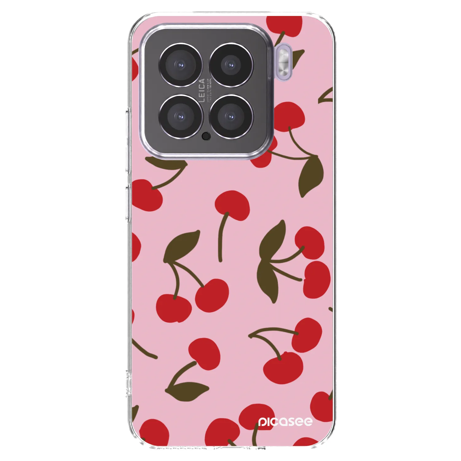 Picasee silikónový prehľadný obal pre Xiaomi 15 - Cherry
