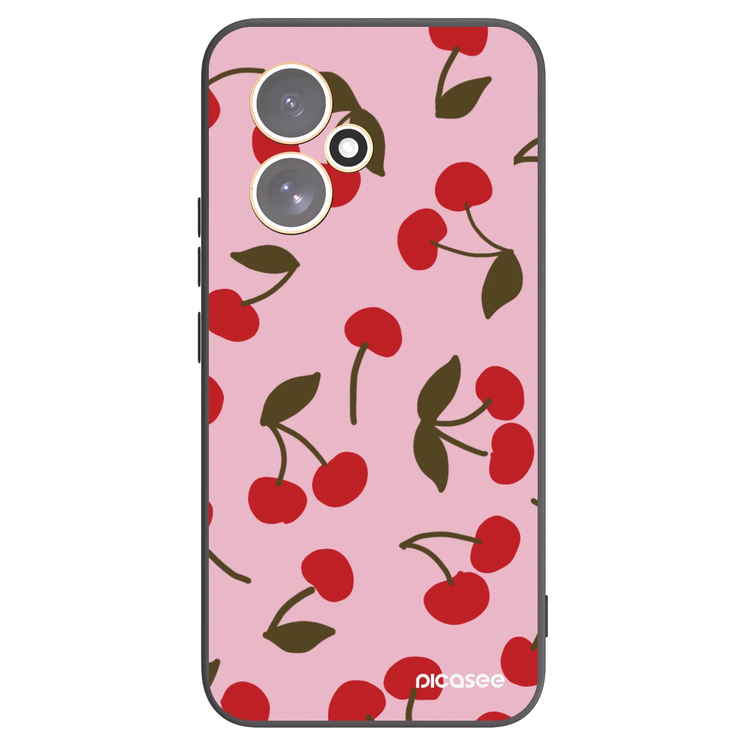 Picasee silikónový čierny obal pre Honor 400 5G - Cherry