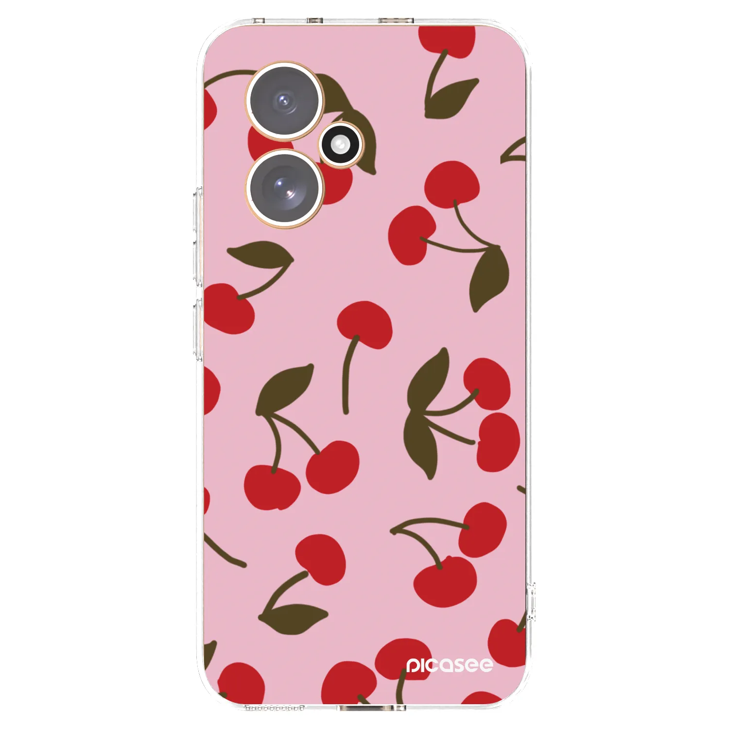 Picasee silikónový prehľadný obal pre Honor 400 5G - Cherry