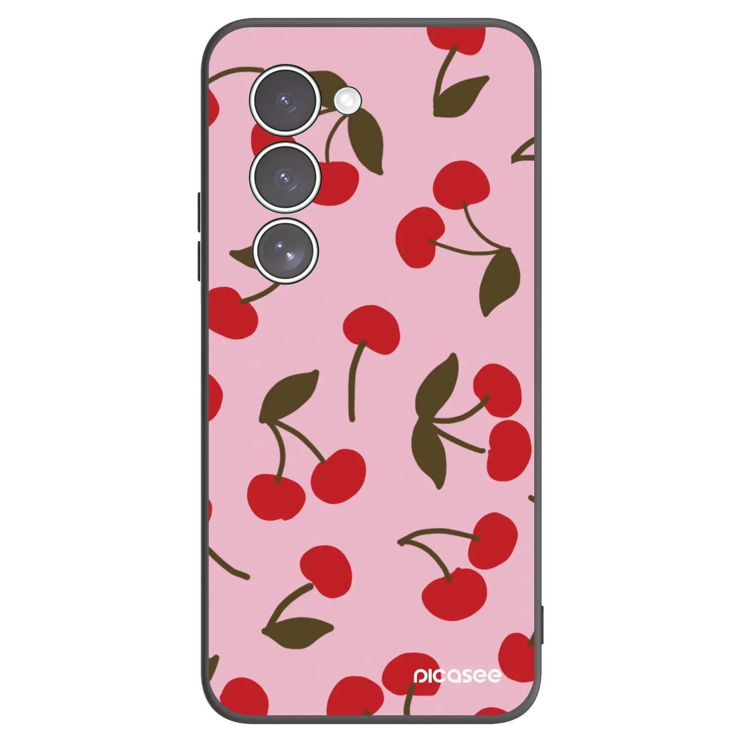 Picasee silikónový čierny obal pre Xiaomi Redmi 15 5G - Cherry