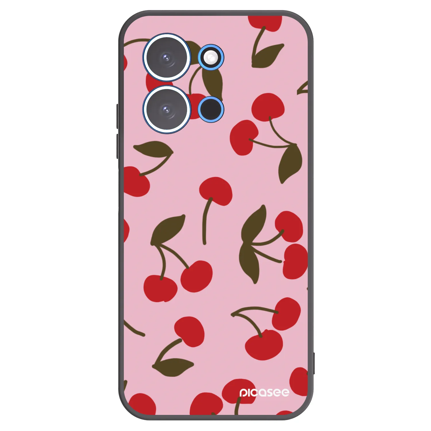 Picasee silikónový čierny obal pre Xiaomi Redmi 15C 4G - Cherry