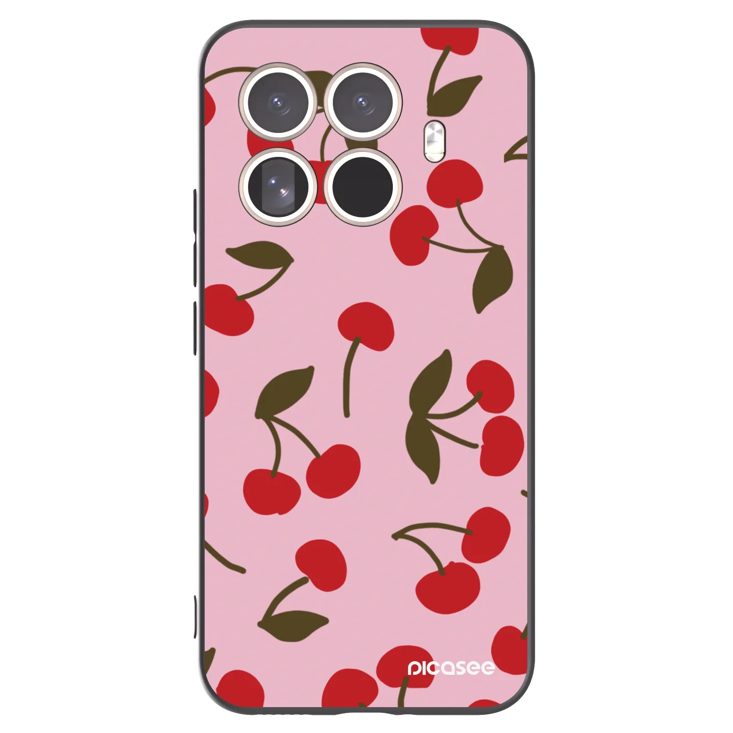 Picasee silikónový čierny obal pre Xiaomi 15T Pro - Cherry