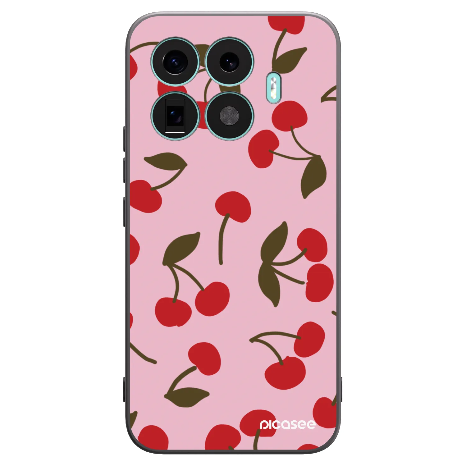 Picasee silikónový čierny obal pre Xiaomi 17T Pro - Cherry