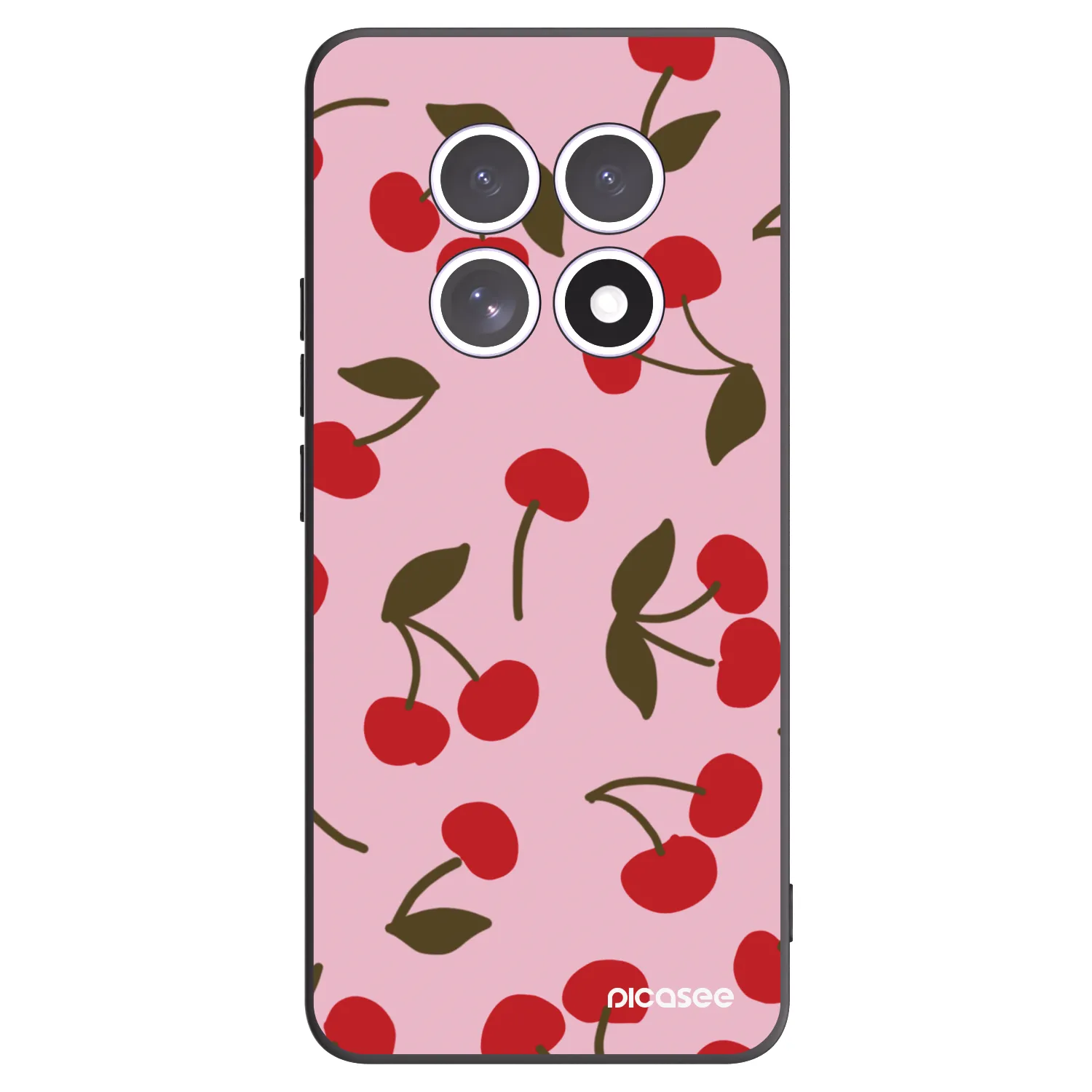 Picasee silikónový čierny obal pre Xiaomi Redmi Note 15 5G - Cherry