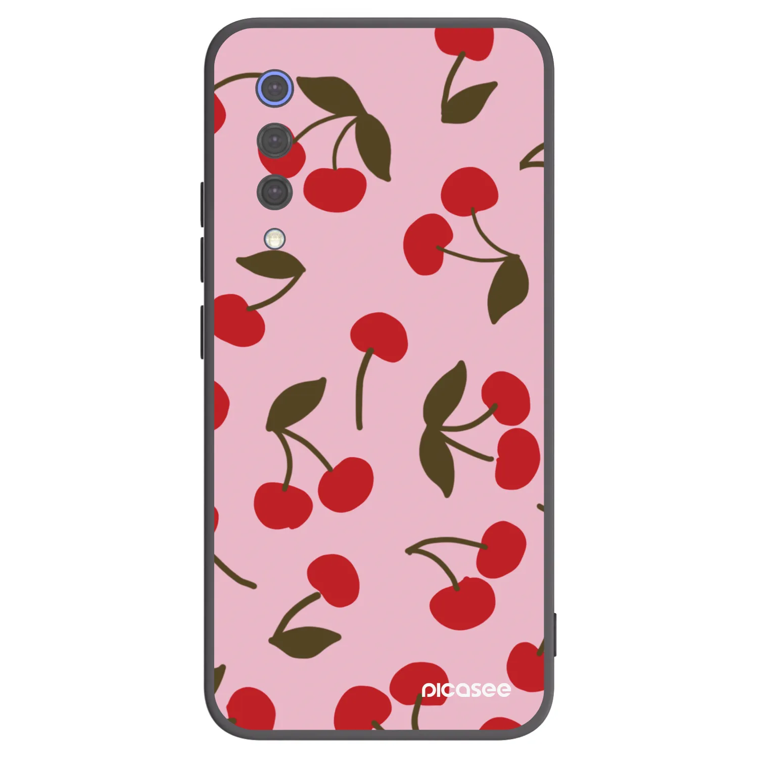 Picasee silikónový čierny obal pre Xiaomi Mi 9 SE - Cherry