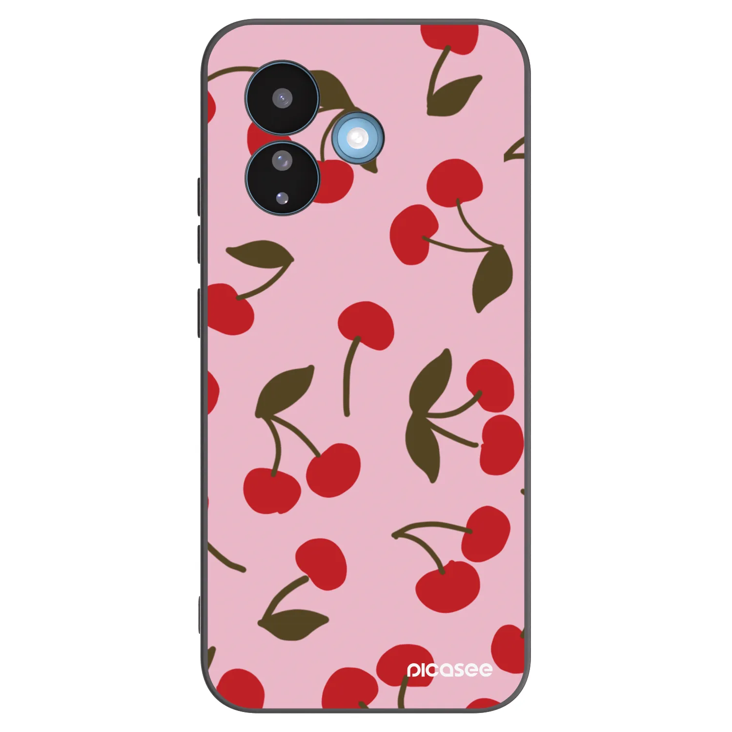 Picasee silikónový čierny obal pre Xiaomi Redmi Note 17 Pro 5G - Cherry