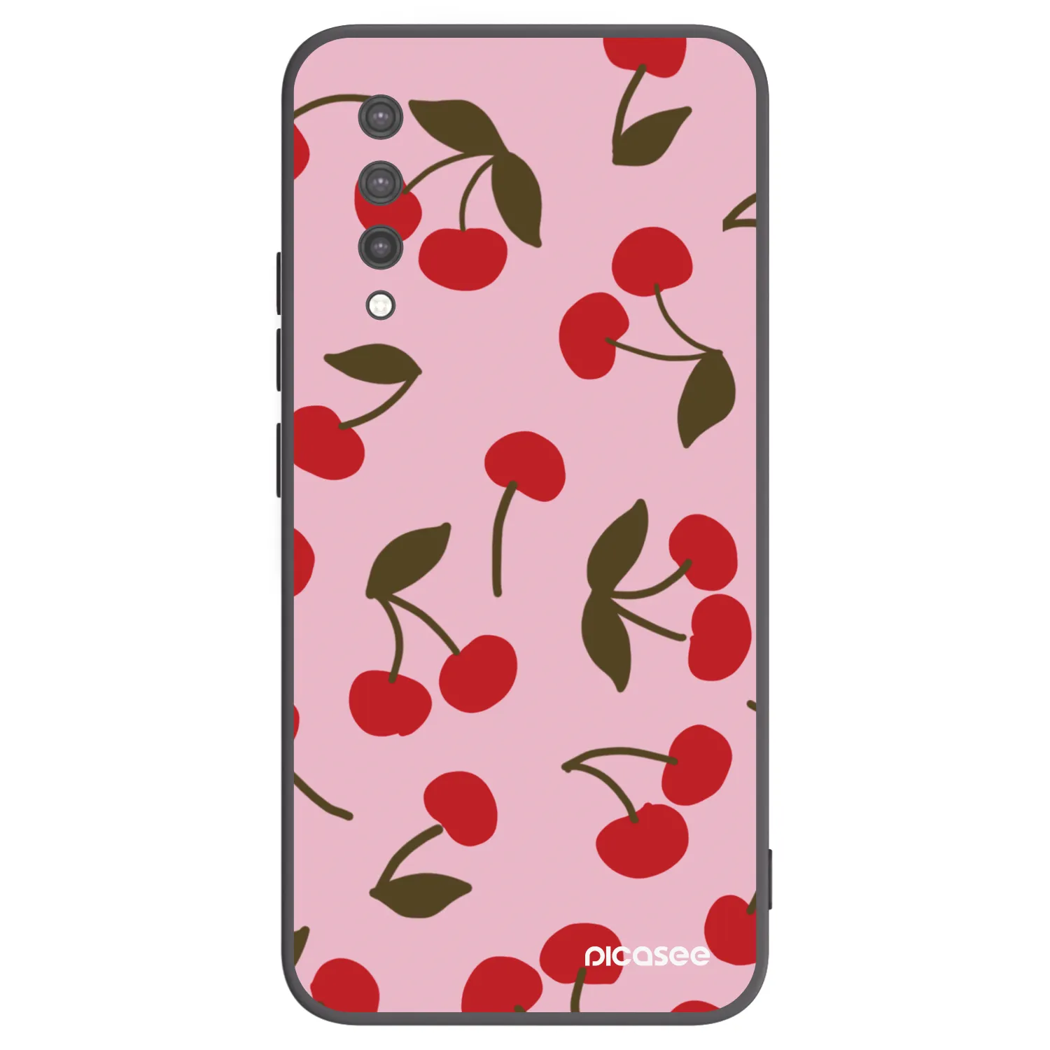 Picasee silikónový čierny obal pre Xiaomi Mi 9 Lite - Cherry