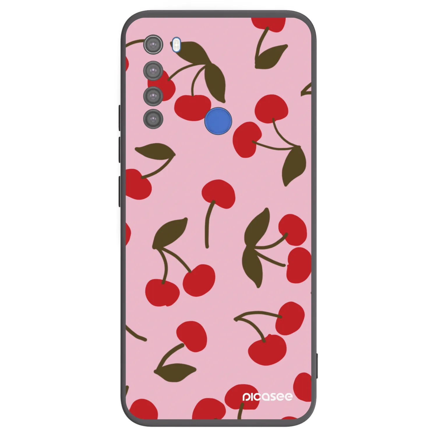Picasee silikónový čierny obal pre Xiaomi Redmi Note 8T - Cherry