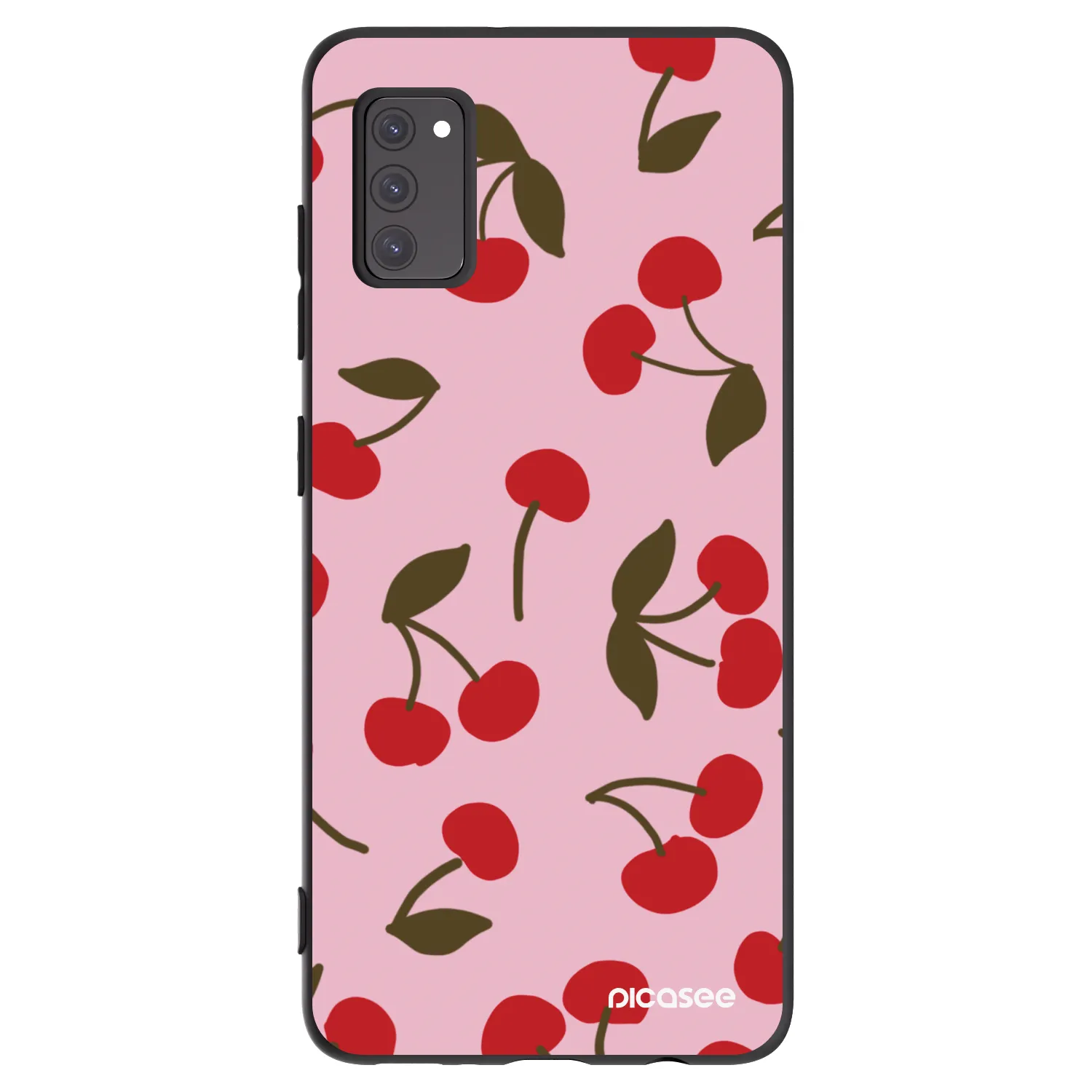 Picasee silikónový čierny obal pre Samsung Galaxy A41 A415F - Cherry