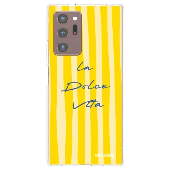 Picasee silikónový prehľadný obal pre Samsung Galaxy Note 20 Ultra - Ladolcevita