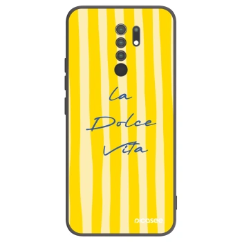 Picasee silikónový čierny obal pre Xiaomi Redmi 9 - Ladolcevita