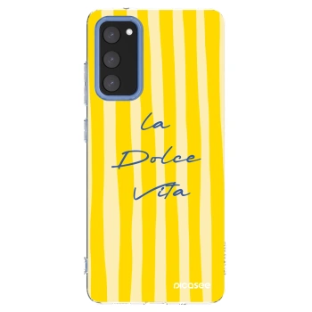 Picasee silikónový prehľadný obal pre Samsung Galaxy S20 FE - Ladolcevita