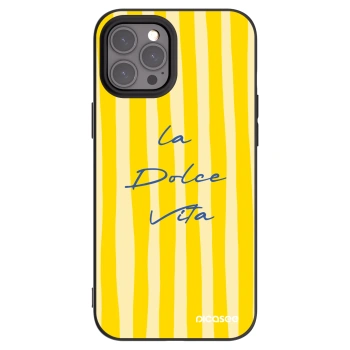 Picasee silikónový čierny obal pre Apple iPhone 12 Pro Max - Ladolcevita