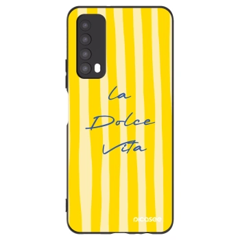 Picasee silikónový čierny obal pre Huawei P Smart 2021 - Ladolcevita