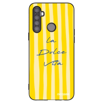 Picasee silikónový čierny obal pre Realme 5 - Ladolcevita