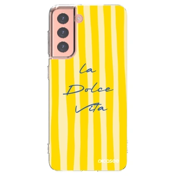 Picasee silikónový prehľadný obal pre Samsung Galaxy S21 5G G991B - Ladolcevita