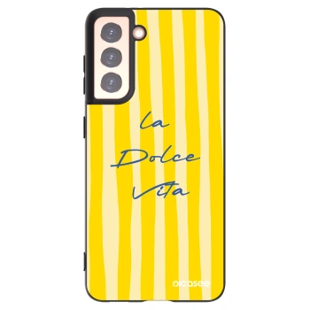 Picasee silikónový čierny obal pre Samsung Galaxy S21 5G G991B - Ladolcevita