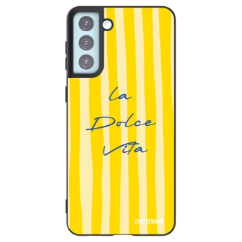 Picasee silikónový čierny obal pre Samsung Galaxy S21+ 5G G996F - Ladolcevita
