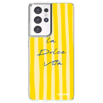 Picasee silikónový prehľadný obal pre Samsung Galaxy S21 Ultra 5G G998B - Ladolcevita