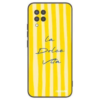 Picasee silikónový čierny obal pre Samsung Galaxy A42 A426B - Ladolcevita