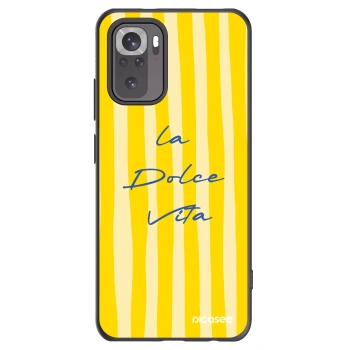 Picasee silikónový čierny obal pre Xiaomi Redmi Note 10S - Ladolcevita
