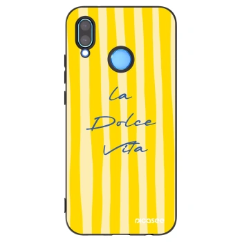 Picasee silikónový čierny obal pre Huawei P20 Lite - Ladolcevita