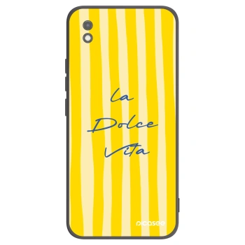 Picasee silikónový čierny obal pre Xiaomi Redmi 9AT - Ladolcevita