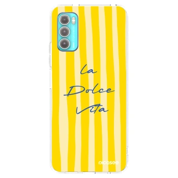 Picasee silikónový prehľadný obal pre Motorola Moto G60 - Ladolcevita