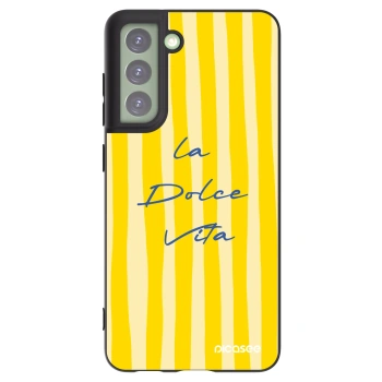 Picasee silikónový čierny obal pre Samsung Galaxy S21 FE 5G - Ladolcevita