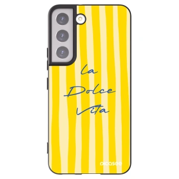 Picasee silikónový čierny obal pre Samsung Galaxy S22 5G - Ladolcevita
