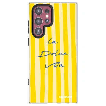 Picasee silikónový čierny obal pre Samsung Galaxy S22 Ultra 5G - Ladolcevita