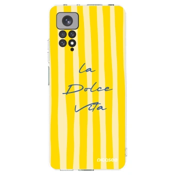 Picasee silikónový prehľadný obal pre Xiaomi Redmi Note 11S 4G - Ladolcevita