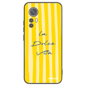 Picasee silikónový čierny obal pre Xiaomi 12 - Ladolcevita