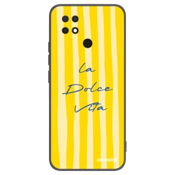 Picasee silikónový čierny obal pre Xiaomi Redmi 10C - Ladolcevita