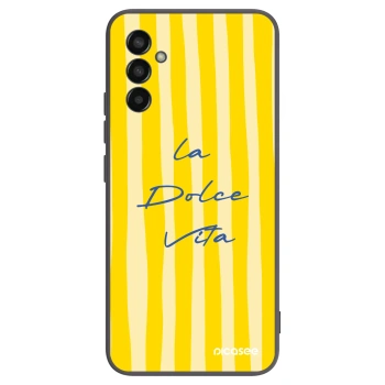 Picasee silikónový čierny obal pre Samsung Galaxy M13 M135F - Ladolcevita