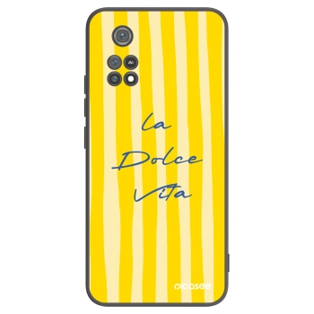 Picasee silikónový čierny obal pre Xiaomi Poco M4 Pro - Ladolcevita