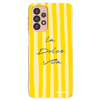 Picasee silikónový prehľadný obal pre Samsung Galaxy A23 A236B 5G - Ladolcevita