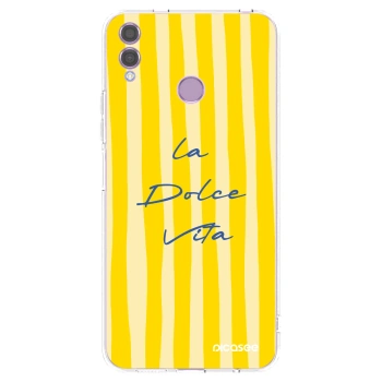 Picasee silikónový prehľadný obal pre Honor 8X - Ladolcevita
