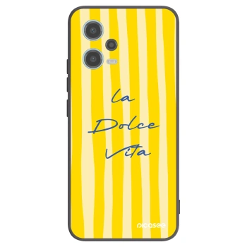 Picasee silikónový čierny obal pre Xiaomi Redmi Note 12 5G - Ladolcevita