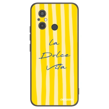 Picasee silikónový čierny obal pre Xiaomi Redmi 12C - Ladolcevita