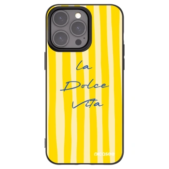 Picasee silikónový čierny obal pre Apple iPhone 15 Pro Max - Ladolcevita