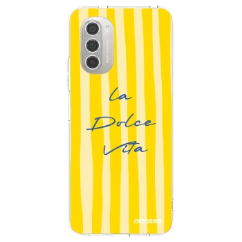 Picasee silikónový prehľadný obal pre Motorola Moto G51 - Ladolcevita