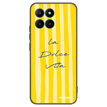 Picasee silikónový čierny obal pre Honor 70 Lite - Ladolcevita