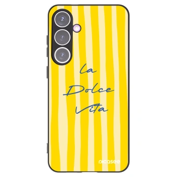 Picasee silikónový čierny obal pre Samsung Galaxy S24+ S926B 5G - Ladolcevita