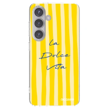 Picasee silikónový prehľadný obal pre Samsung Galaxy S24 S921B 5G - Ladolcevita