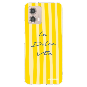 Picasee silikónový prehľadný obal pre Motorola Moto G53 5G - Ladolcevita