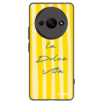 Picasee silikónový čierny obal pre Xiaomi Redmi A3 - Ladolcevita