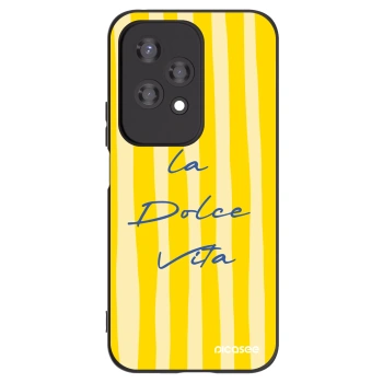 Picasee silikónový čierny obal pre Honor 200 Lite - Ladolcevita